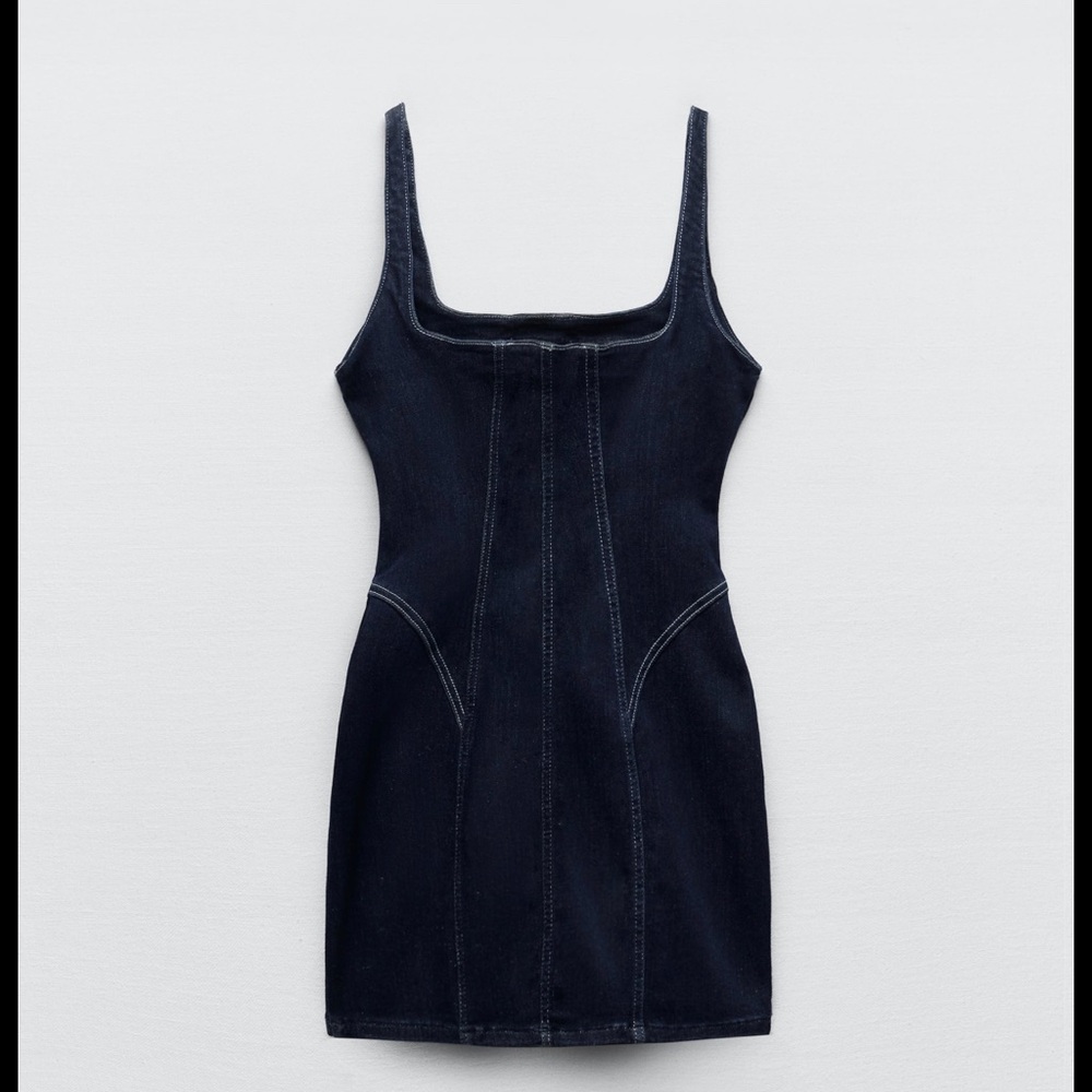 Zara denim dress
